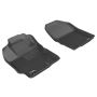 3D MAXpider 2012-2018 Toyota/Scion Yaris/XD Kagu 1st Row Floormat - Black