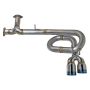 Remark RK-C4063H-10T 2022+ Honda Civic Sport Hatchback FL2 (Link Loop) Catback Exhaust Burnt Stainless Steel Tip