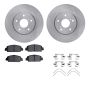 Dynamic Friction 6512-59324 Rotor Kit