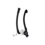 J&L 07-14 Ford Mustang GT500 Oil Separator 3.0 Passenger Side (Remote Mount) - Clear Anodized