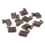 NAMZ NIS-BFC .25in Female Black Flag Terminal - 10 Pack (HD 9898)
