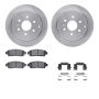 Dynamic Friction 6612-48027 Rotor Kit