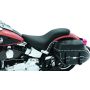 Mustang Motorcycle 76040 Mustang 00-15 Harley Softail Standard Rear Tire DayTripper 1PC Seat - Black
