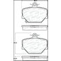 Stoptech 308.12520 Street Brake Pads