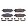 PowerStop 17-1337 PowerStop - Z17 Low-Dust Ceramic Brake Pads with Hardware