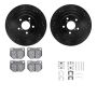 Dynamic Friction 8512-13144 Rotor Kit