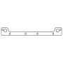 Cometic Gasket C5308-032 Cometic GM SB2.2 Small Block V8 .032in AFM Valley Gasket Set - .970in Water Holes