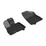 3D MAXpider L1TY27211509 21-24 Toyota Sienna Kagu 1st Row Floormats - Black