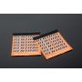 Renthal G254 Team Clean Grip - Orange/White/Black