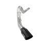 aFe Power 49-03054-B ATLAS 5 IN Aluminized Steel DPF-Back Exhaust System w/Black Tip