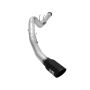 aFe Power 49-03064-B ATLAS 5 IN Aluminized Steel DPF-Back Exhaust System w/Black Tip