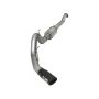 aFe Power 49-03069-B ATLAS 4 IN Aluminized Steel Cat-Back Exhaust System w/ Muffler & Black Tip