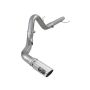 aFe Power 49-03106-P Atlas 4 IN Aluminized Steel DPF-Back Exhaust System w/ Polished Tip