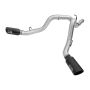 aFe Power 49-04080-B ATLAS 4 IN Aluminized Steel DPF-Back Exhaust System w/Black Tip