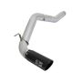 aFe Power 49-06112-B ATLAS 5 IN Aluminized Steel DPF-Back Exhaust System w/Black Tip