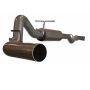 aFe Power 49-14002 Large Bore-HD 4 IN 409 Stainless Steel Cat-Back Exhaust System w/o Tip
