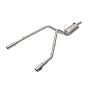 aFe Power 49-32083-P Gemini XV 3 IN 304 Stainless Steel Cat-Back Exhaust System w/ Cut-Out Polished