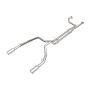 aFe Power 49-32084-P Vulcan Series 3 IN 304 Stainless Steel Cat-Back Exhaust System w/Polished Tip