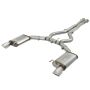 aFe Power 49-33072-1P MACH Force-Xp 3 IN 304 Stainless Steel Cat-Back Exhaust System w/Polished Tip