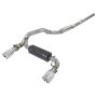 aFe Power 49-33103-P Takeda 3 IN 304 Stainless Steel Cat-Back Exhaust System w/ Polished Tip