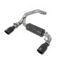 aFe Power 49-33104-B Takeda 3 IN 304 Stainless Steel Axle-Back Exhaust System w/ Black Tip