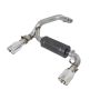 aFe Power 49-33104-P Takeda 3 IN 304 Stainless Steel Axle-Back Exhaust System w/ Polished Tip
