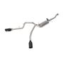 aFe Power 49-33123-B Gemini XV 3 IN 304 Stainless Steel Cat-Back Exhaust System w/ Cut-Out Black