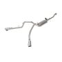 aFe Power 49-33123-P Gemini XV 3 IN 304 Stainless Steel Cat-Back Exhaust System w/ Cut-Out Polished