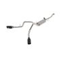 aFe Power 49-33129-B Gemini XV 3 IN 304 Stainless Steel Cat-Back Exhaust System w/ Cut-Out Black