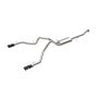 aFe Power 49-33130-B Vulcan Series 3 IN 304 Stainless Steel Cat-Back Exhaust System w/Black Tip