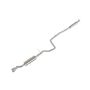 aFe Power 49-33134-P Takeda 2-1/4 IN 304 Stainless Steel Cat-Back Exhaust System w/ Polished Tip