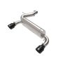 aFe Power 49-33137-B Vulcan Series 3 IN to 2-1/2 IN Stainless Steel Axle-Back Exhaust System Black