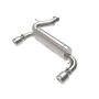 aFe Power 49-33137-P Vulcan Series 3 IN to 2-1/2 IN Stainless Steel Axle-Back Exhaust System Polished