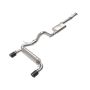 aFe Power 49-33138-C Vulcan Series 3 IN to 2-1/2 IN Stainless Steel Cat-Back Exhaust System Carbon
