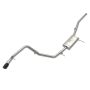 aFe Power 49-33145-B Vulcan Series 2-1/2 IN 304 Stainless Steel Cat-Back Exhaust System w/ Black Tip