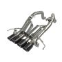 aFe Power 49-34056-1C MACH Force-Xp 304 Stainless Steel Axle-Back Exhaust System w/ Carbon Fiber Tips