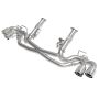 aFe Power 49-34124NM-P MACH Force-Xp Cat-Back Exhaust w/ NPP Exhaust Valve Polished Tip No Muffler