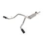 aFe Power 49-34133-B Gemini XV 3 IN 304 Stainless Steel Cat-Back Exhaust System w/ Cut-Out Black
