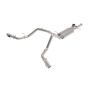 aFe Power 49-34133-P Gemini XV 3 IN 304 Stainless Steel Cat-Back Exhaust System w/ Cut-Out Polished