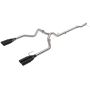 aFe Power 49-34146-B Vulcan Series 3 IN 304 Stainless Steel DPF-Back Exhaust System w/Black Tip