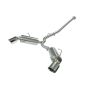 aFe Power 49-36023-1P Takeda 2-1/2 IN 304 Stainless Steel Cat-Back Exhaust System w/Polished Tip