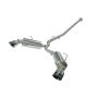 aFe Power 49-36023-L Takeda 2-1/2 IN 304 Stainless Steel Cat-Back Exhaust System w/Blue Flame Tip