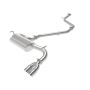 aFe Power 49-36044-P Takeda 2 IN to 2-1/2 IN 304 Stainless Steel Cat-Back Exhaust System w/Polish Tip