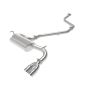 aFe Power 49-36047-P Takeda 2 IN to 2-1/2 IN 304 Stainless Steel Cat-Back Exhaust System w/Polish Tip