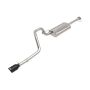 aFe Power 49-36048-B Vulcan Series 2-1/2 IN 304 Stainless Steel Cat-Back Exhaust System w/Black Tip