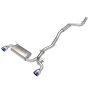 aFe Power 49-36050-L Takeda 3 IN to 2-1/2 IN 304 Stainless Steel Cat-Back Exhaust System w/ Blue Tip