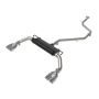 aFe Power 49-36054-P Takeda 2 IN to 2-1/2 IN 304 Stainless Steel Cat-Back Exhaust w/ Polished Tip