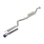 aFe Power 49-36058-L Takeda 2-1/2 IN 304 Stainless Steel Cat-Back Exhaust System w/ Blue Tip