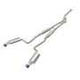 aFe Power 49-36059-L Takeda 3 IN to 2-1/2 IN 304 Stainless Steel Cat-Back Exhaust w/ Blue Flame Tip