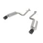 aFe Power 49-36060-C Takeda 2-1/2 IN 304 Stainless Steel Axle-Back Exhaust System w/ Carbon Fiber